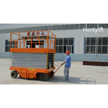 Widely used heavy duty movable scissor lift hydraulic rising platform from Hontylift